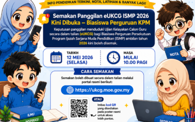 Semakan Panggilan eUKCG ISMP 2026 Kini Dibuka – Biasiswa Perguruan KPM