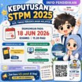 keputusan stpm 2025 diumumkan 18 jun 2026 cara semakan online sms poster chibi qr blogpost