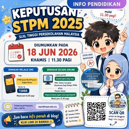 keputusan stpm 2025 diumumkan 18 jun 2026 cara semakan online sms poster chibi qr blogpost keputusan stpm 2025 diumumkan 18 jun 2026 cara semakan online sms poster chibi qr blogpost