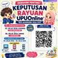 Keputusan Rayuan UPUOnline 2026 lepasan SPM dan tarikh semakan rayuan sesi akademik 2026/2027
