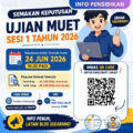 semakan keputusan muet sesi 1 tahun 2026 dan rayuan semak semula portal sms qr code blog