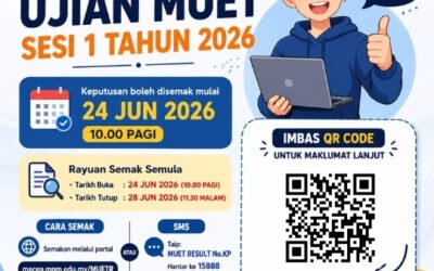Keputusan MUET Sesi 1 Tahun 2026 & Rayuan Semak Semula