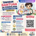 Poster Bantuan Am Persekolahan Tingkatan 6 Semester 1 Tahun 2026 MAIWP dengan kod QR ke blog