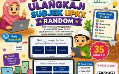 Kuiz Ulangkaji Subjek UPKK Random: 35 Soalan Santai Untuk Anak-Anak