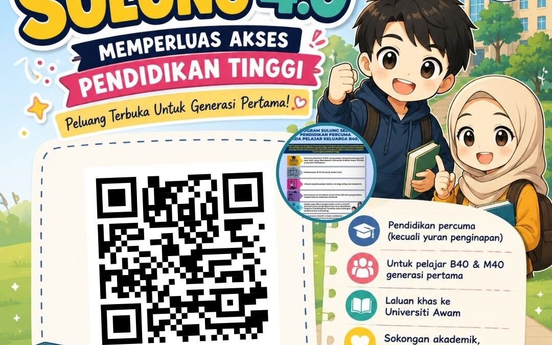 Program SULUNG 4.0 Pendidikan Percuma B40 M40