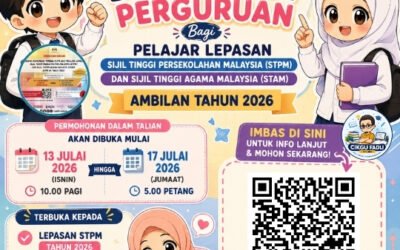 Permohonan Biasiswa Perguruan STPM & STAM 2026 Dibuka