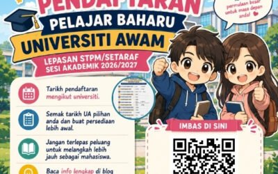 Tarikh Pendaftaran UA 2026/2027 Lepasan STPM/Setaraf