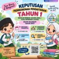 Keputusan permohonan Tahun 1 SRA KAFAI Selangor 2027